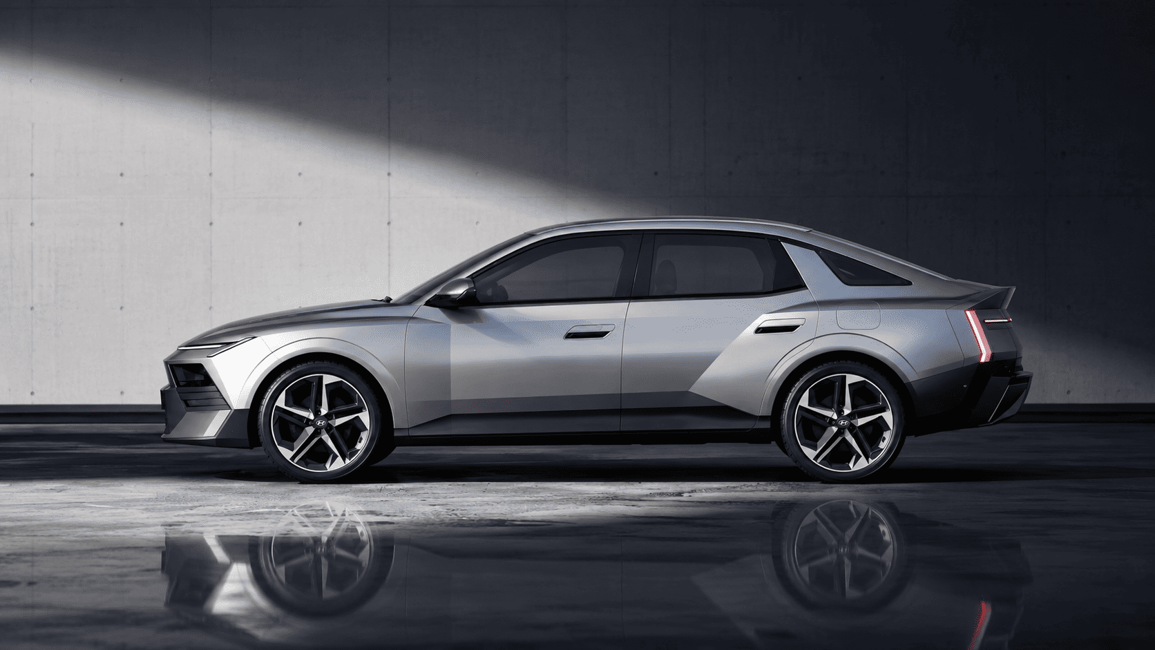 Седан серый Elantra